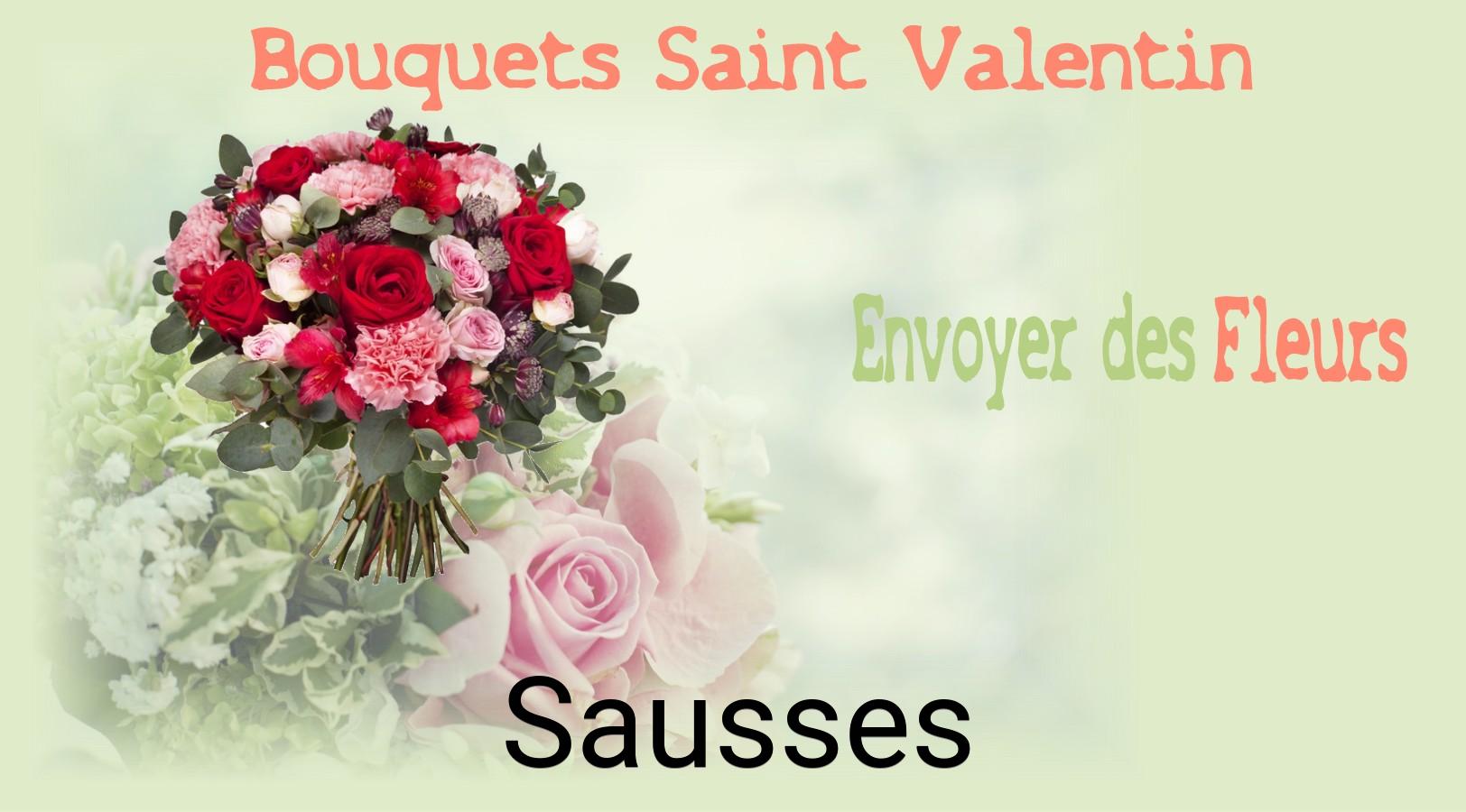 Roses de Saint-Valentin livrées à Sausses